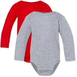 Rabbit Skins Long Sleeve Baby Bodysuit