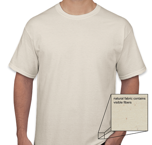 Port & Company Core Cotton T-shirt - Color: Natural