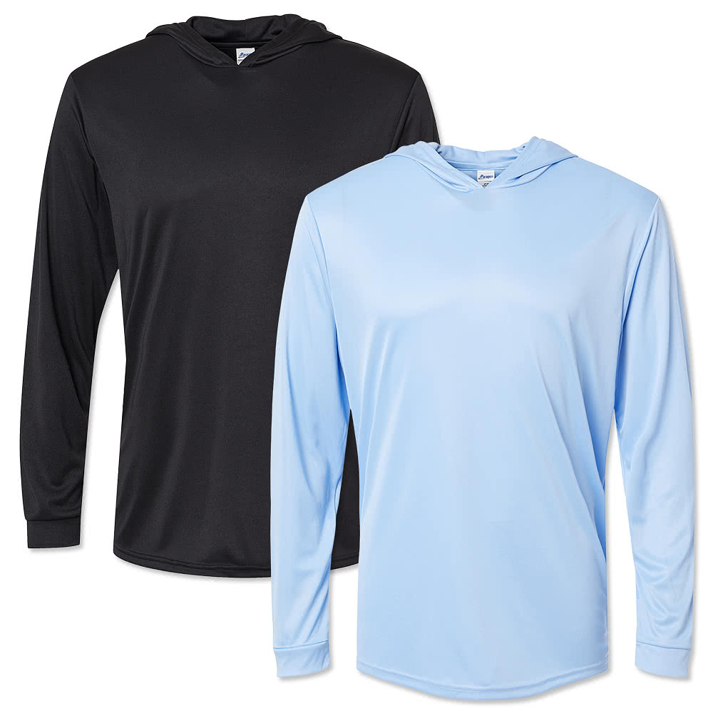 Long Sleeve Hooded Performance Shirts
