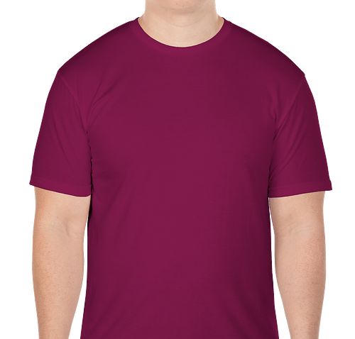 Gildan Softstyle Jersey T-shirt - Color: Berry