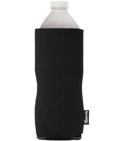Foldable Large Bottle KOOZIE ® - Black