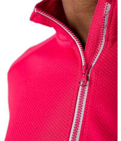 Sport-Tek Women's Sport-Wick Quarter Zip Performance Pullover - Other View: 4