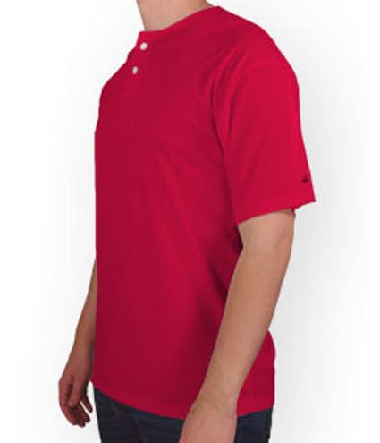 Badger B-Dry Performance Baseball Henley - Other View: 1
