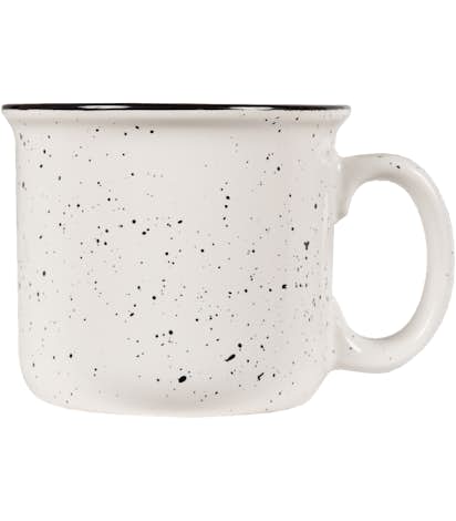 14 oz. Ceramic Camper Mug - White