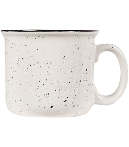 14 oz. Ceramic Camper Mug - White