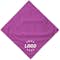 100% Solid Cotton Bandana (Corner Design)