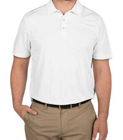 CBuk by Cutter & Buck Fairwood Performance Polo - White