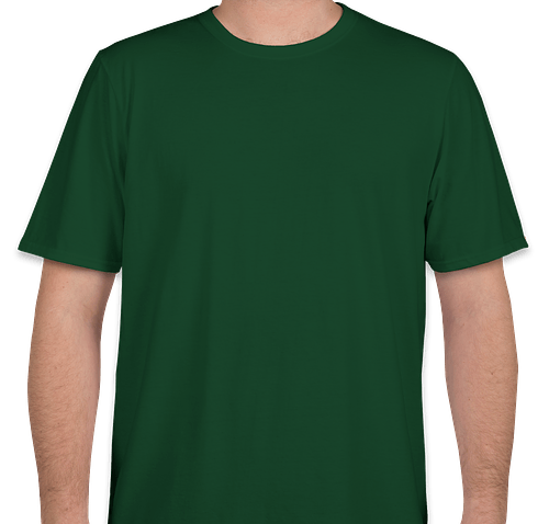 Russell Athletic Essential Performance Blend T-shirt - Color: Dark Green