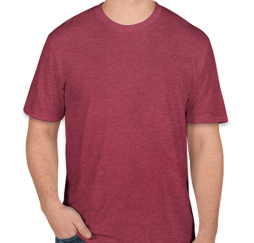 District Perfect Blend ® T-shirt - Color: Heathered Red