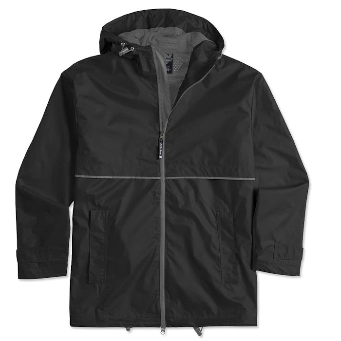 Charles River New Englander Hooded Rain Jacket