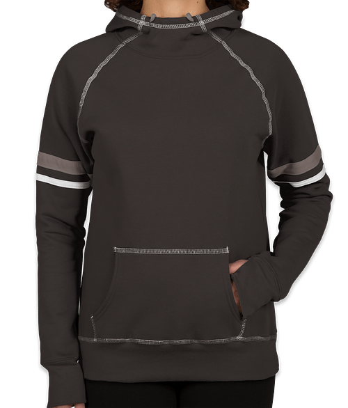pullover hoodie with thumb holes