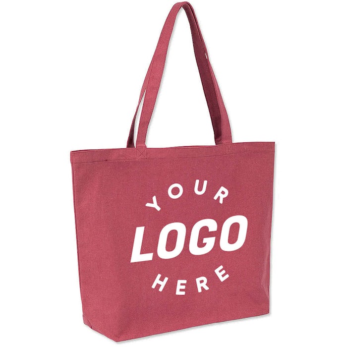Medium Midweight Pigment Dyed Canvas Tote