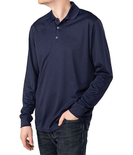 Core 365 Long Sleeve Performance Polo - Other View: 1