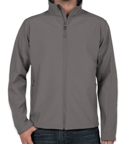 Port Authority Core Fleece Lined Soft Shell Jacket - Deep Smoke