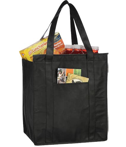 Hercules Zippered Insulated Grocery Tote - Other View: 2