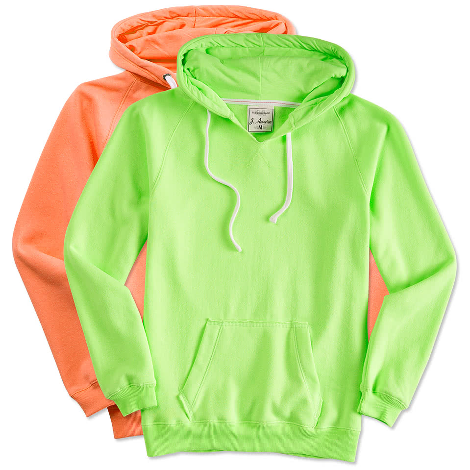 womens neon hoodie