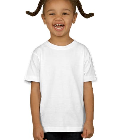 Rabbit Skins Toddler Jersey T-shirt - White