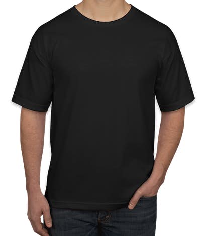 Bayside USA-Made 100% Cotton T-shirt - Black