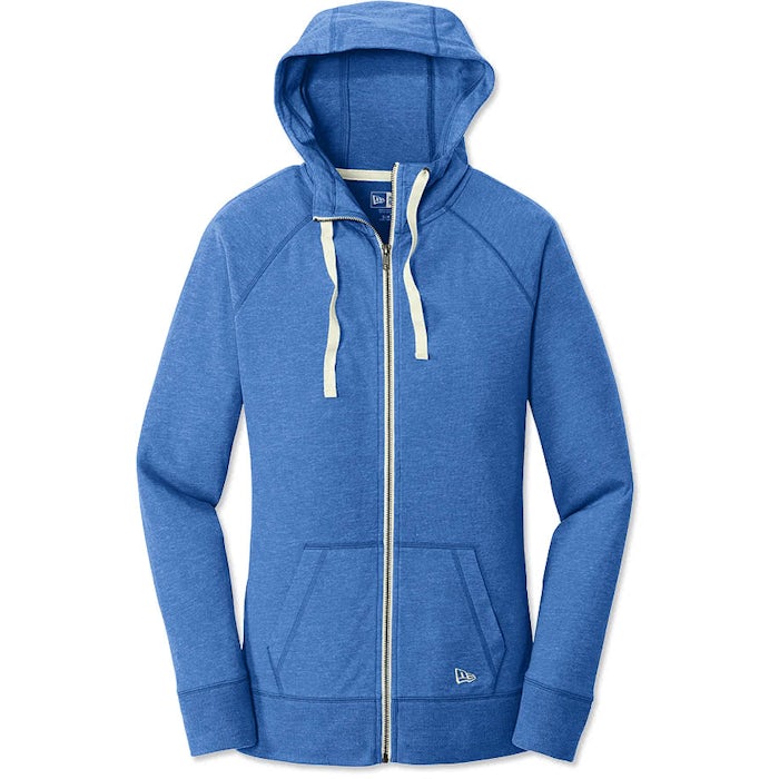 New Era Women's Sueded Lightweight Zip Hoodie