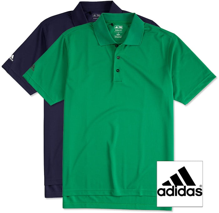 Design Custom Embroidered Adidas Climalite Performance Polo Online