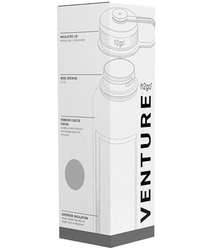 40 oz. h2go Venture Copper Vacuum Insulated Water Bottle - Other View: 6