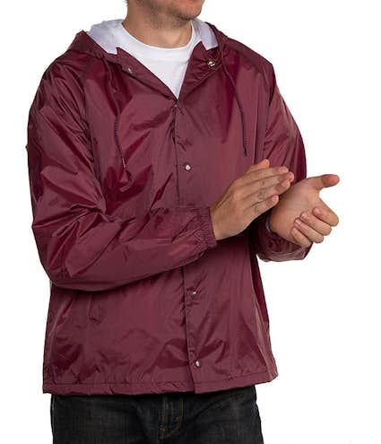 Augusta Hooded Coach's Jacket - Other View: 1