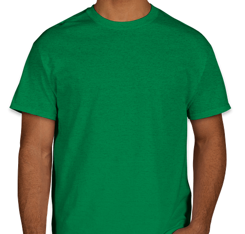 Gildan 100% Cotton T-shirt - Color: Antique Irish Green