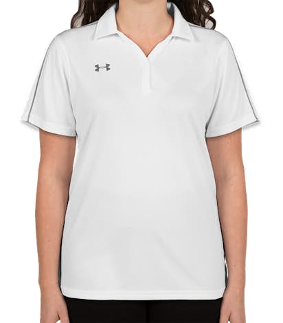 Under Armour Women's Tech Polo - White