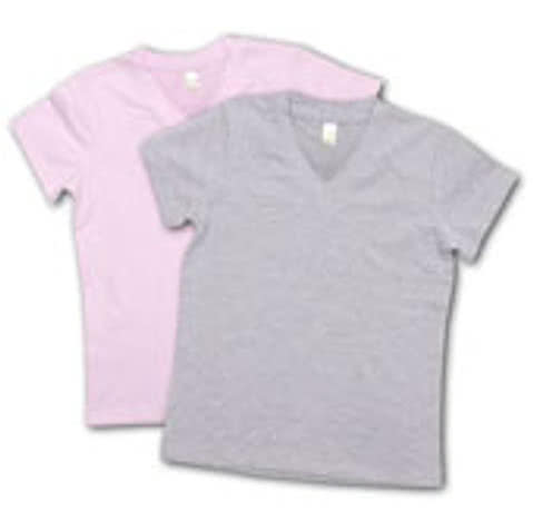 Anvil Ladies V-Neck T