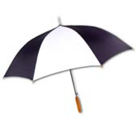 Toppers Two-Tone Mid-Size Umbrella