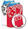 Foldable Can Koozie - Dice