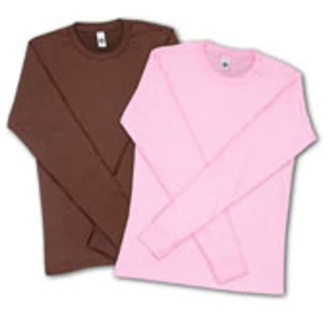 American Apparel Girly Long Sleeve Jersey T
