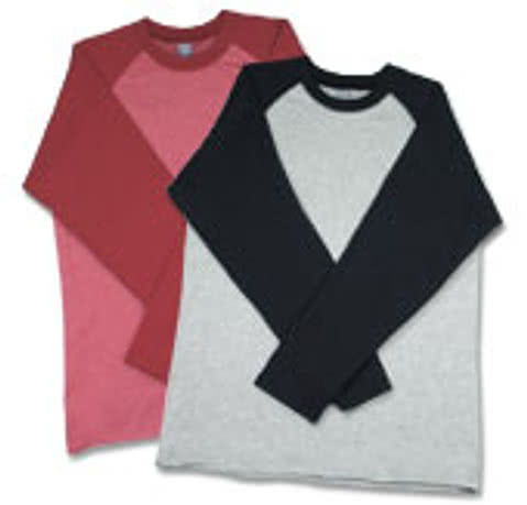 HYP Heathered Raglan Long Sleeve T