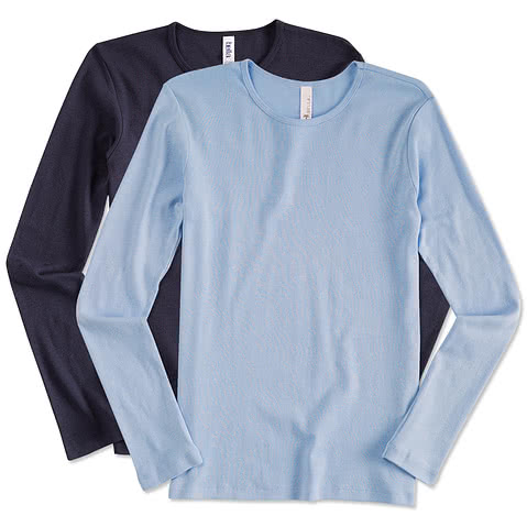 Bella + Canvas Juniors Long Sleeve Crew