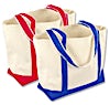 Toppers Small Canvas Two-Tone Tote