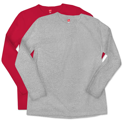 Hanes Ladies Long Sleeve T-shirt