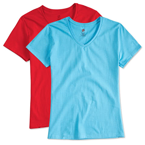 Hanes Women’s Essential-T V-Neck T-shirt