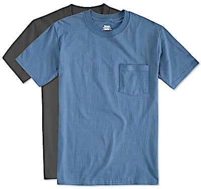 Hanes Beefy-T Pocket T-shirt