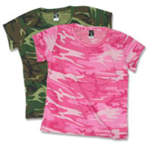 Code 5 Ladies Camo T-shirt