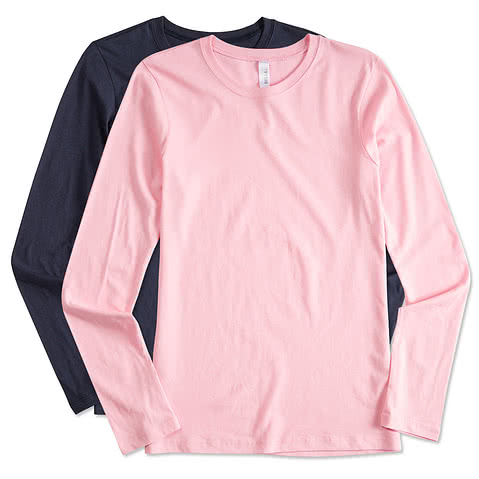 Bella + Canvas Women's Slim Fit Long Sleeve Jersey T-shirt