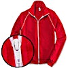 Canada - American Apparel USA-Made Fleece Track Jacket with White Piping