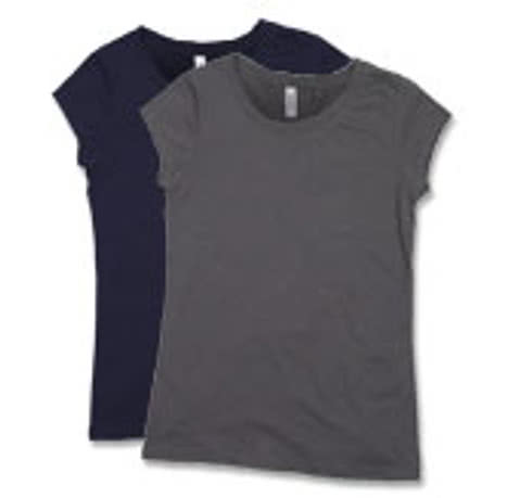 Bella + Canvas Girly Distressed Vintage T-shirt