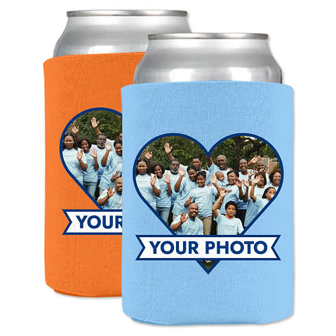 Full Color Photo Can Cooler