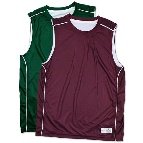 Sport-Tek Micro-Mesh Reversible Sleeveless Jersey