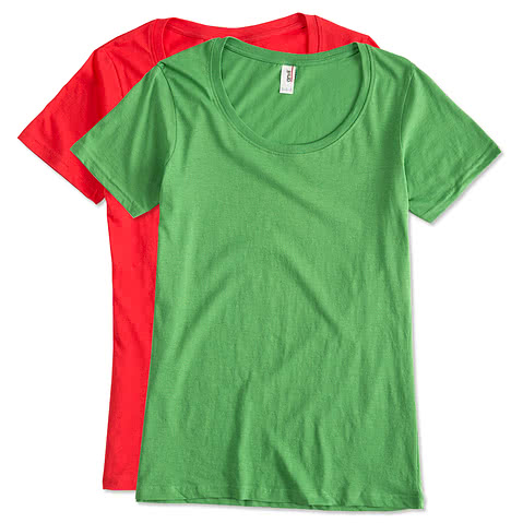 Anvil Women's Lightweight Scoop Neck T-shirt