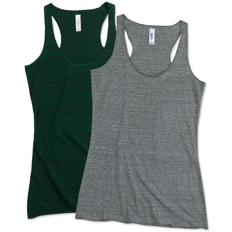 Bella + Canvas Juniors Tri-Blend Racerback Tank