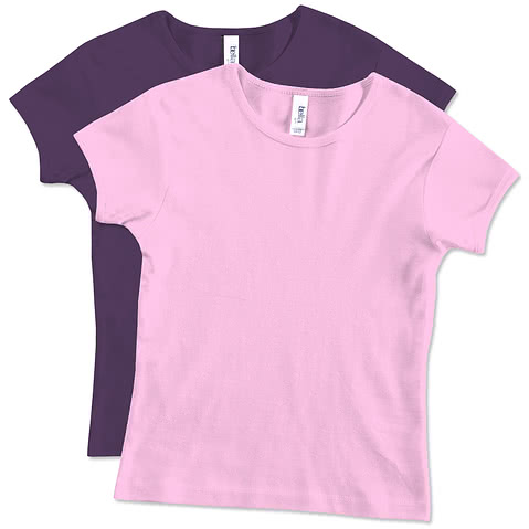 Bella + Canvas Youth Girls Crewneck T-shirt
