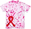 Dyenomite Charity Ribbon Tie-Dye T-shirt