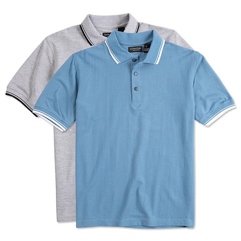 Ultra Club Lightweight Polo w/ Tipped Collar