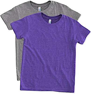 American Apparel USA-Made Youth Tri-Blend T-shirt
